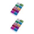 thumbnail image 2 of Seitruly 1 caja de pegatinas de papel de aluminio para uñas de cielo estrellado, pegatinas de transferencia de brillo de uñas de Color caramelo, Type1 NO1 Seitruly CBP093171, 2 of 5