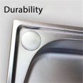 thumbnail image 2 of Basin Caps Brushed Surface Basins Filter Home Decor Faucet Bolt Leaking Prevention Rust-proof Tight Match Universal Ring Covers 45mm, 2 of 6