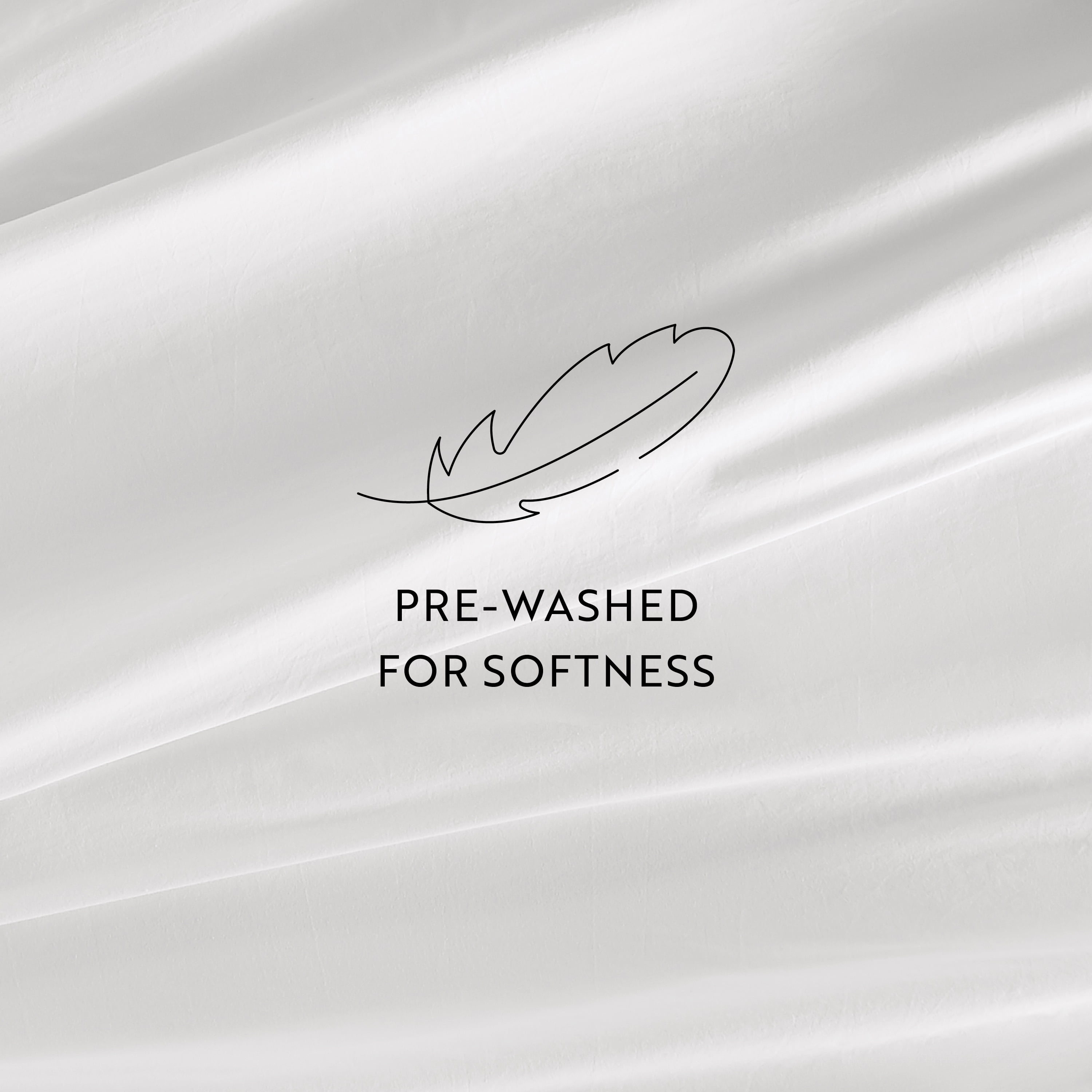 Noble Linens 300 Thread Count 4 Piece Cotton Sheet Set in White, Full