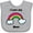 AC-Heather Grey, variant on Inktastic I Love my Mom Boys or Girls Baby Bib