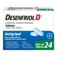 thumbnail image 1 of Desenfriol-D caja con 24 tabletas 500 mg antigripal con paracetamol, 1 of 4