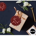 thumbnail image 5 of Inkdotpot Pack Of 50 Thank You Bridal Shower Favor Paper Tags Craft Real Rose Gold Foil Hang Tags, 5 of 7
