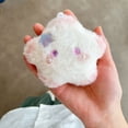 thumbnail image 6 of FEOLGEHLY Cute Star Keychain,Plush Squeaky Blush Stars for Car Key Decor,Bag Charms Car Key Ring Accessories Gifts Pendant Women Girls Keychain Pendant, Purple, 6 of 6