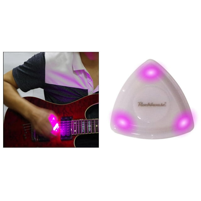 Púas de guitarra Púas de guitarra Púa de plástico para bajo eléctrico acústico shamjiam Protector de selecciones de dedo