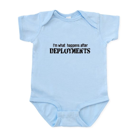 CafePress - After Deployments Infant Bodysuit - Baby Light Bodysuit, Size Newborn - 24 Months