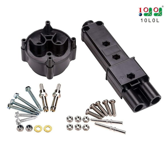 10L0L 48V Golf Cart Charger Plug & Receptacle for Yamaha G19 G22 JR1-H235A-00 JR1-H6181-02-00