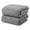 Gray, variant on Xoxingysm Towel Coral Velvet Towel for Adult Daily Use At Home Absorbent Dry Hair Towel That Does Not Hair Beach Towel Strip Patterned Bath Towel 70*140Cm