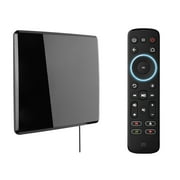 One For All 14432 Amplified Indoor Flat HDTV Antenna & URC7935 Streamer Remote