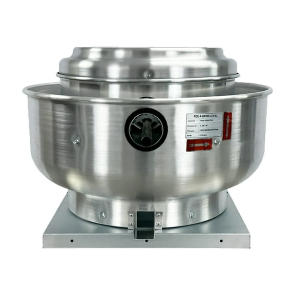 21 in. Commercial Restaurant Exhaust Fan, 900 to 2000 CFM, 0.5 HP