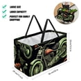 thumbnail image 2 of Motorcycle Foldable Reusable Oxford Cloth Laundry Basket - Large Capacity Shopping Basket, Laundry Bag, Toy Basket, 2 of 7