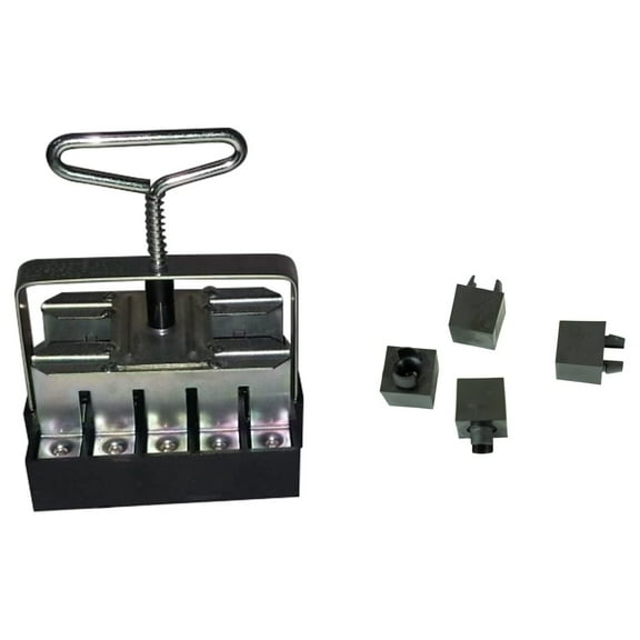 Authentic Ladbrooke Soil Block Maker 2-Pc Set includes Micro 20 with Cubic Inserts, Made in England
