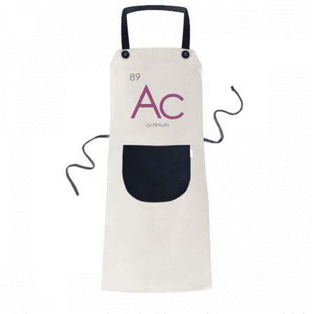 

Chestry Elements Period Table Actinide Actinium Ac Apron Adjustable Bib Cotton Linen BBQ Kitchen Pocket Pinafore