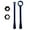 Blue, variant on Aluminum Tire Lever Wrench Tool Set Motorcycle Tire Change Set Motorbike Tyre Repair Tool Tire Removal Installation Tool