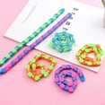 thumbnail image 2 of DIY Wacky Tracks Snake Puzzle Fidget Toys Snap Click Puzzles Figet New Sensory ADHD, 2 of 5