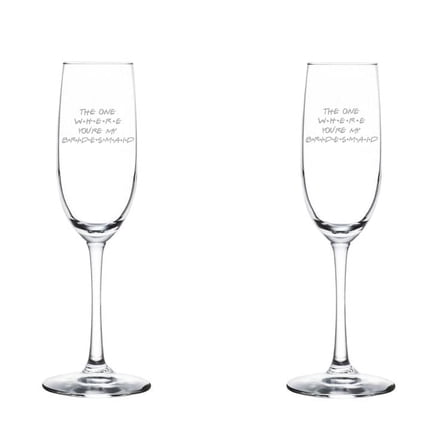 Set of 2 Glass Champagne Flutes Sparkling Wine Glasses I Turtley Love You Turtle Tortoise (8 oz Stemmed)
