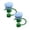O497 Blue 1.1X3.1" 2Pack, variant on 2Pcs 10Mm Rose Flower Straw Covers for Stanley Cup,Silicone Cover Dust Proof Plugs Protector,Flower Straw Tips Drinking Dust Cap for 30&40 Oz Accessories Happy 2026!
