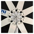 thumbnail image 2 of 1000W Wind Turbine Generator 48V Wind Turbine With 8 Blades MPPT Controller Small Wind Turbine For Home Use Low Noise High Efficiency ,Easy to Install, 2 of 5
