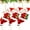 3pcs, variant on Musical Climbing Santa – Electric Santa on Rope, Battery Operated, Climbs Up and Down, Fun Christmas Holiday Decoration Gift