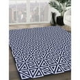 thumbnail image 2 of Ahgly Company Indoor Rectangle Patterned Night Blue Area Rugs, 3' x 5', 2 of 6