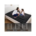 thumbnail image 4 of Bingirl Futon Mattress Full Size. Foldable Sleeping Mattress Tatami Mattress For Adults. Roll Up Japanese Style Floor Bed Dormitory Floor Mattress For Rv Travel Camping, 4 of 6