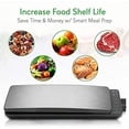 thumbnail image 3 of Automatic Food Vacuum Sealer System - 110W Sealed Meat Packing Sealing Preservation . 1 x 3 x 2 inches. Stainless Steel, 3 of 4