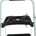 thumbnail image 3 of Confote Folding 5 Step Stool Ladder with Handrails and Anti-Slip Steel Pedal for Kitchen Pantry Home Office, 330lbs, 3 of 9