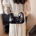 thumbnail image 1 of Bolso de hombro para mujer, bolso de moda para axilas, bolsos de mano informales plisados ​​(negro) Likrtyny Para Estrenar, 1 of 5