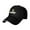 Black, variant on Lindenwood University Logo Casual Sandwich Baseball Cap Adjustable For Men For Women