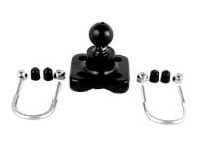 RAM-B-235U RAM Mounts 1 Inch Ball with Double U-Bolt Base for 1 - 1.25 Inch Rails