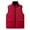 #010-Red, variant on Donemore Men's Reversible Sleeveless Hooded Vest with Pockets, Lightweight Fleece Jacket for Outdoor Casual Office Wear