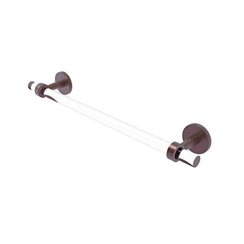 Allied Brass CV-41-18-CA Clearview Collection 18 Inch Towel Bar - Antique Copper