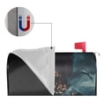 thumbnail image 2 of Naloa Wave Sailboat Shark Mailbox Covers Magnetic Post Box Cover Post Letter Box Cover Garden Decor-25.5x21 in, 2 of 8