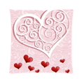 thumbnail image 1 of RYLABLUE Coeurs d'Amour Rouges Coussin Housse de Coussin 16x16 Pouces Deux Côtés Impression, 1 of 1