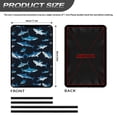 thumbnail image 3 of Psesaysky Sharks RV Door Window Shade for Total UV Protection, Half-Fold Design Window Sunshade Blinds for Camper Windows Travel Trailer Camping Accessories 17.3" x 26", 3 of 7