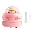 thumbnail image 3 of Tnarru Desktop Vacuum Cleaner Table Cleaner Portable Energy Saving Dust Sweeper Handheld Mini for Office Home School Crumbs Computer pink, 3 of 8