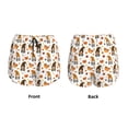 thumbnail image 5 of Lsque Halloween Gnomes Printed Women's Running Shorts with Liner Pockets,Elastic Quick Dry Workout Athletic Gym Yoga Shorts,Womens High Waist Shorts-, 5 of 9