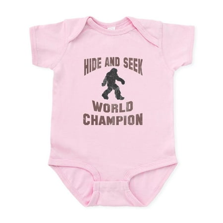 

CafePress - Bigfoot Hide And Seek Infant Bodysuit - Baby Light Bodysuit Size Newborn - 24 Months