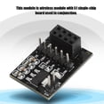 thumbnail image 4 of Módulo NRF24L01+, Módulo De 3,3 V Operación Simple Pequeño Compacto Estable Confiable Para El Hogar Para La Oficina, 4 of 7