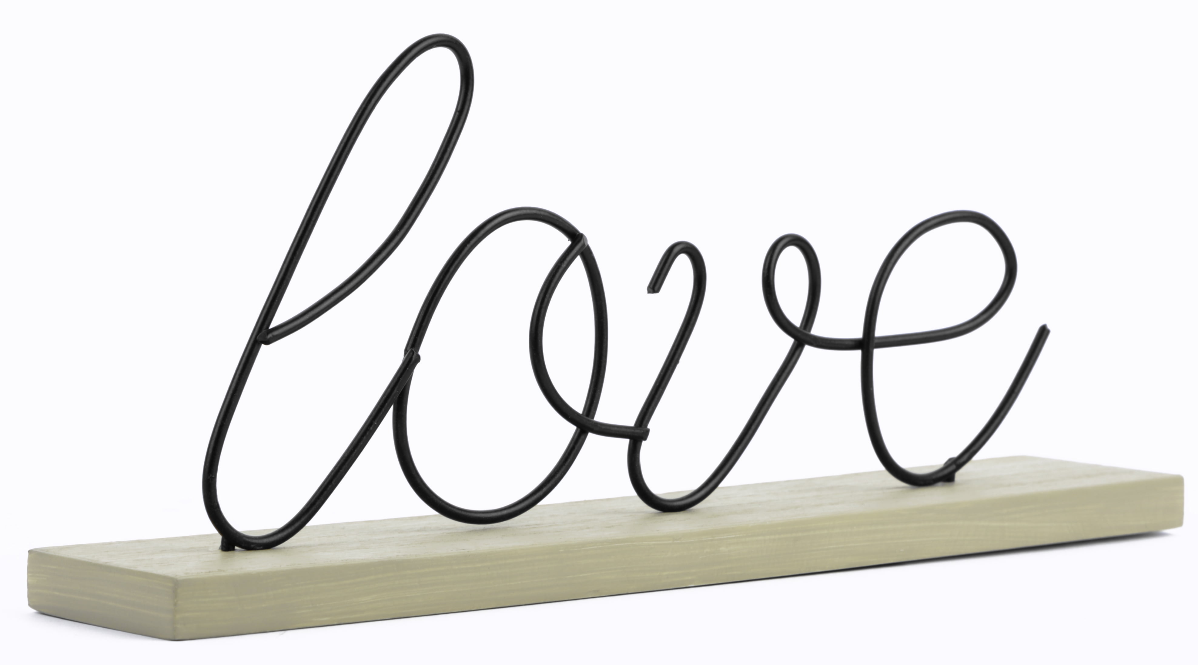 Mainstays 5" Love Script Pedestal Tabletop Sign