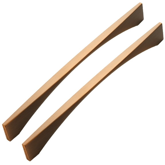 WHAMVOX 2Pcs Coffee Zinc Alloy Cabinet Handles for Furniture