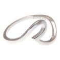 thumbnail image 6 of 925 sterling silver tricolor plated Hawaiian ocean wave 3 in 1 ring size 6, 6 of 9