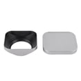 thumbnail image 2 of Camera Lens Hood Aluminium Alloy Accurate CNC Fine Processing Lens Hood Shade Protector with Cap, 2 of 7