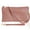 Dusty Rose, variant on Nude Clutch Purse - Tan Vegan Leather Crossbody Wristlets for Women