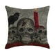 thumbnail image 1 of Advancent Funda de almohada decorativa, decoración de Halloween, funda de almohada acogedora con patrón de calabaza, funda de cojín cuadrada para sofá, Decoración del hogar uno SXYM42 Advancent HA060851-01B, 1 of 6