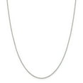 thumbnail image 1 of Solid 925 Sterling Silver 1.25mm Diamond-cut Cable Chain Necklace 24", 1 of 6