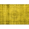thumbnail image 1 of Ahgly Company Indoor Rectangle Persian Yellow Traditional Area Rugs, 2' x 3', 1 of 4