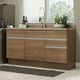 thumbnail image 1 of Mueble de Cocina Madesa Glamy 150 cm 2 Cajones 2 Puertas Marrón, 1 of 10