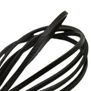 Ezzo Vegan Leather Cord for Crafts & Jewelry  1 Meter Faux Leather Strap, 5mm Wide, 3mm Thick  Durable String for Bracelets, Keychains, Watch Bands