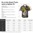 thumbnail image 6 of Lsque Girl In Field Of Daisies pattern Hawaiian Shirt for Men, Unisex Summer Beach Casual Short Sleeve Button Down Shirts-X-Large, 6 of 9