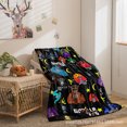 thumbnail image 1 of GO R I LLA Printed Flannel Blanket, Super Soft Blanket, Wool Blanket, Suitable For Sofa Living Room-SinKeeU, 1 of 3